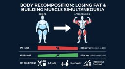 Body Recomposition at Home: Lose Fat and Gain Muscle at the Same Time