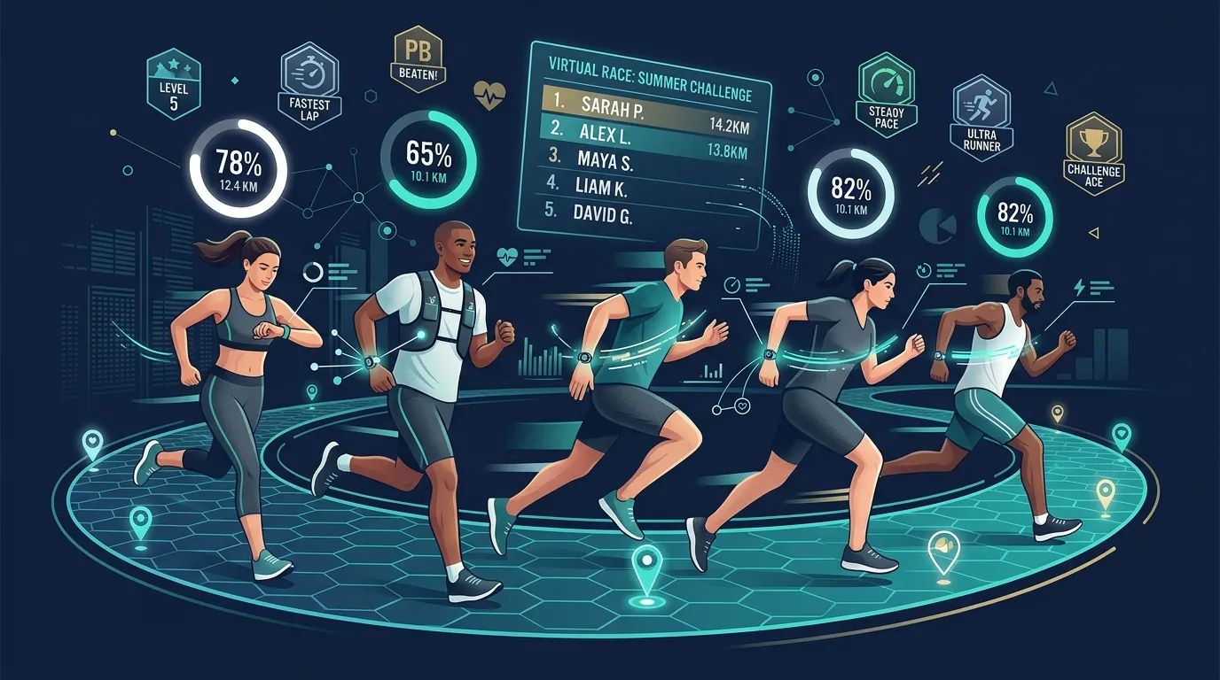 Competition Social Challenge — visual guide for the Why Competition Works: Your Brain Can't Help It section
