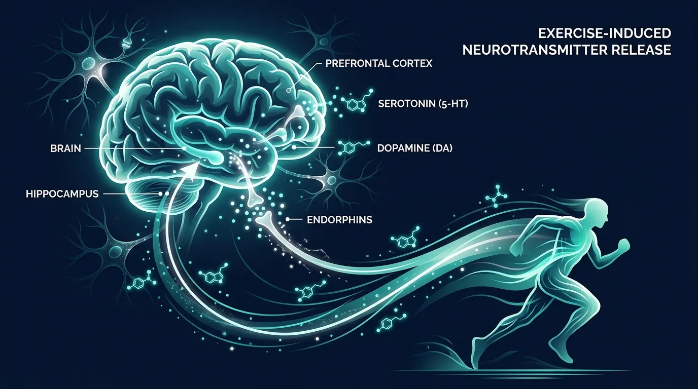 Mental Health Brain Chemistry — from Exercise and Mental Health: What the Research Actually Says