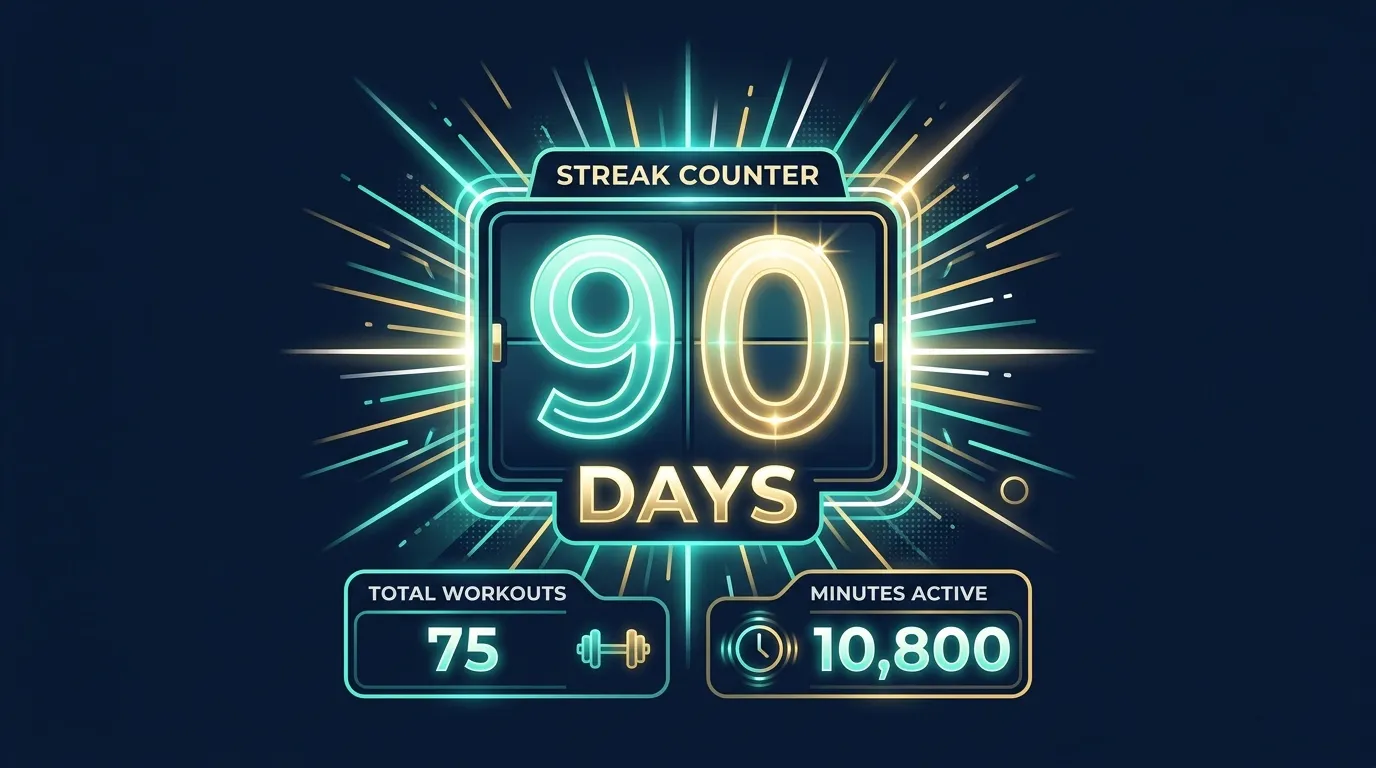 Streak Counter — visual guide for the The Endowed Progress Effect: Why Your Streak Feels Like 