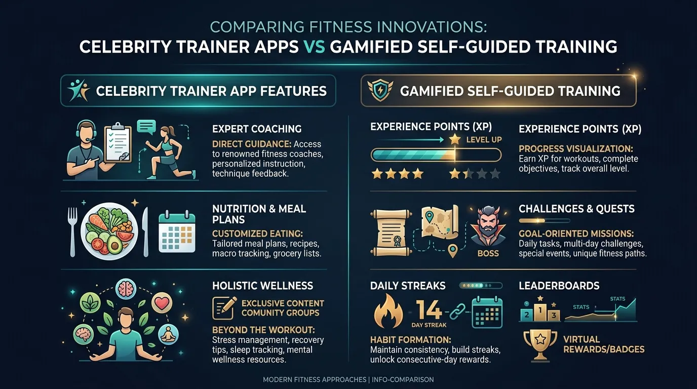Fitcraft Vs Centr Feature Breakdown — visual guide for the Quick Comparison section