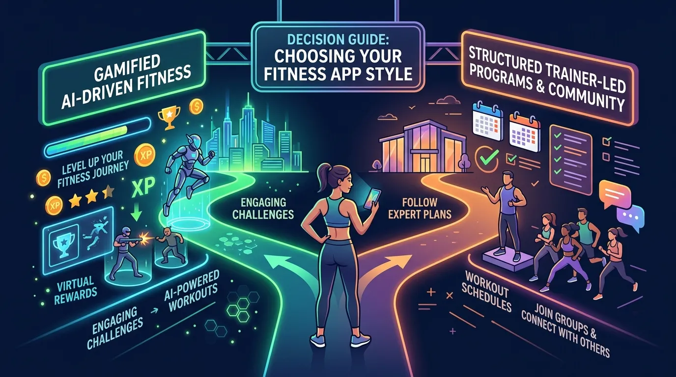 Fitcraft Vs Sweat Audience — visual guide for the Where FitCraft Wins section