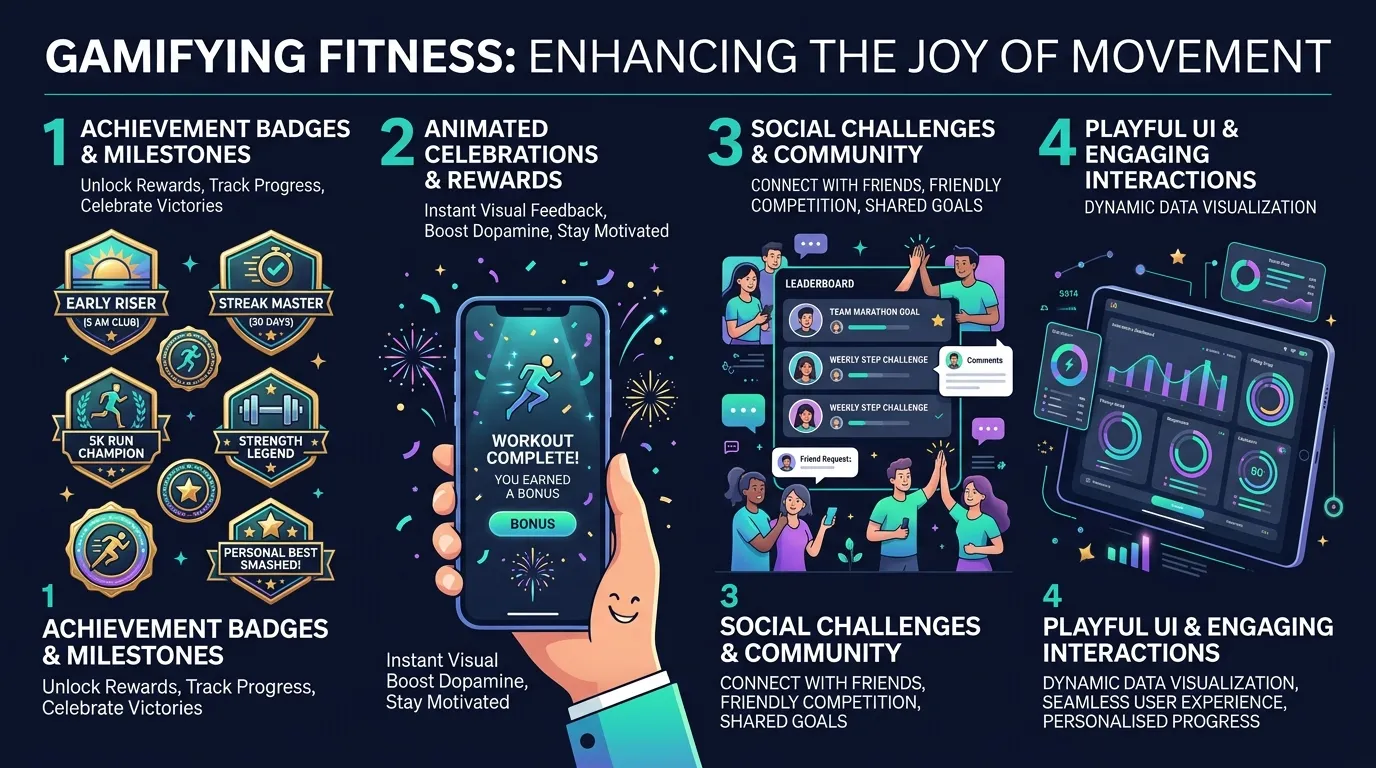 Fun Engaging App Elements — from Best Fitness Apps That Make Exercise Fun (2026): Ranked by Fun Factor
