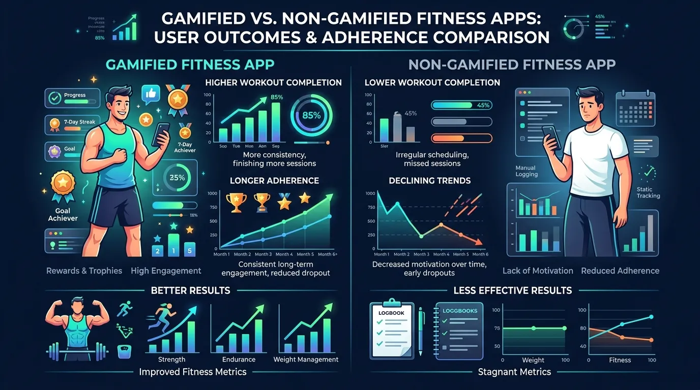 Gamified Vs Nongamified Results — visual guide for the The Meta-Analysis Evidence section
