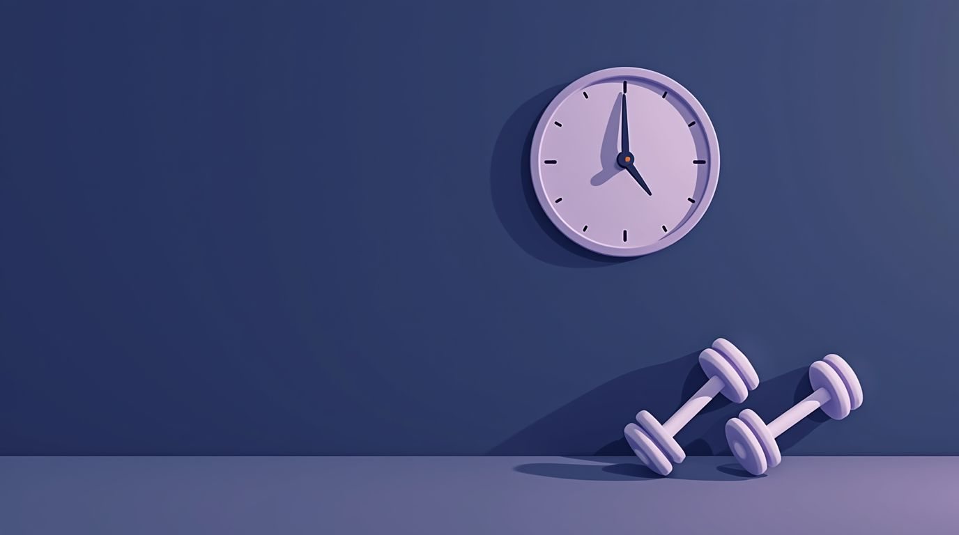Sub-30-minute efficient workout session for busy men over 40
