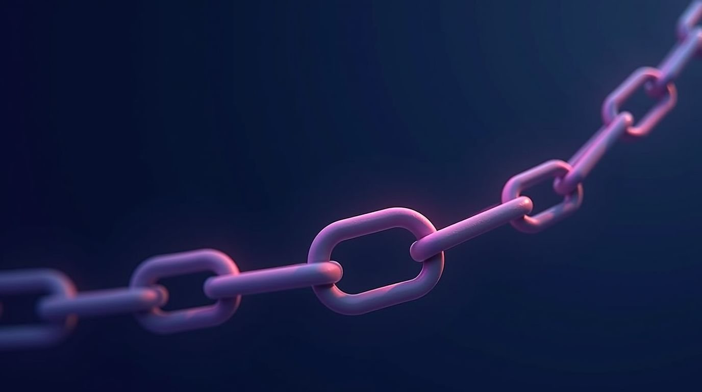 Habit chain growing link by link for a sustainable exercise routine