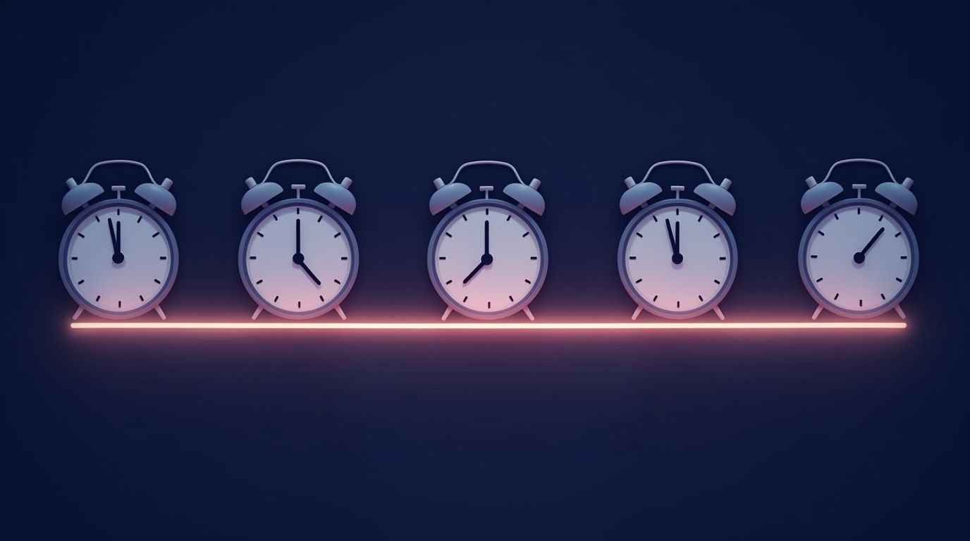 Workout streak surviving timezone changes across world clocks