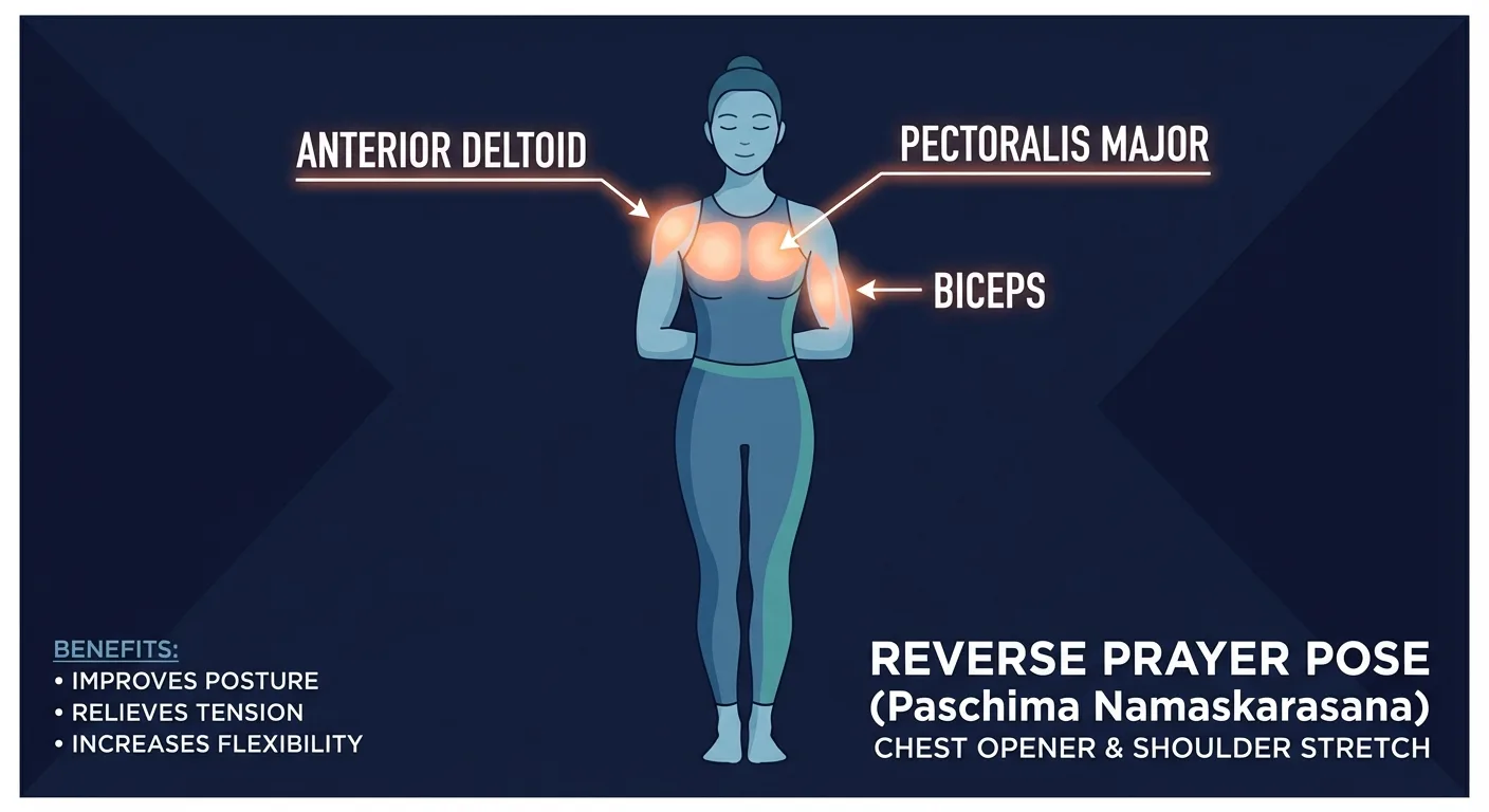 Rotator cuff stretch areas targeted: anterior deltoid, pectoralis major, pectoralis minor, and long head of the biceps