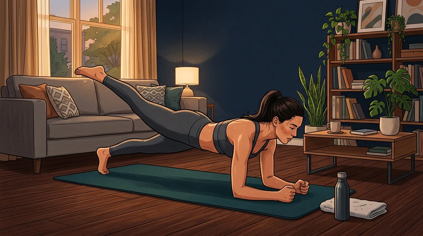 Home Workout Living Room — from Home Workouts That Actually Work