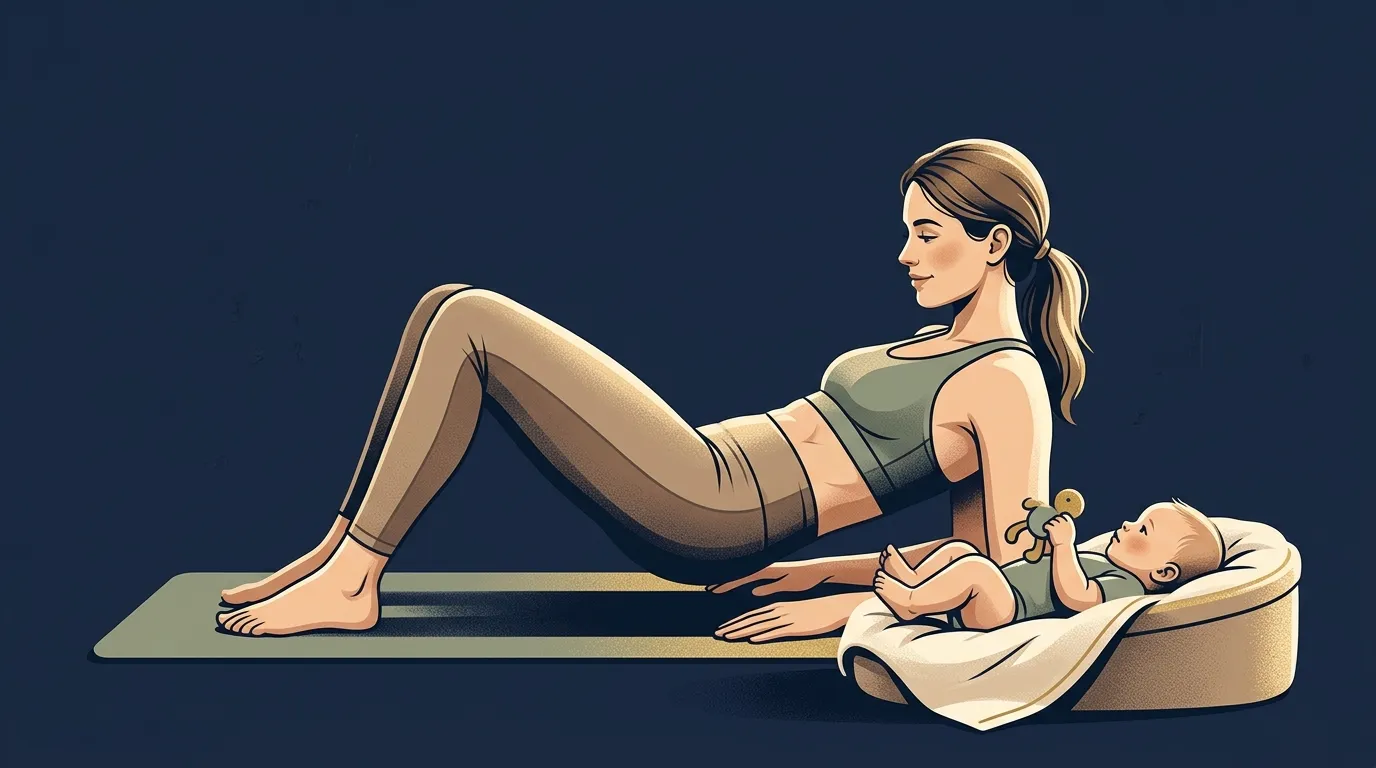 Postpartum Exercise New Mom — from Postpartum Fitness: Getting Back to Exercise After Pregnancy