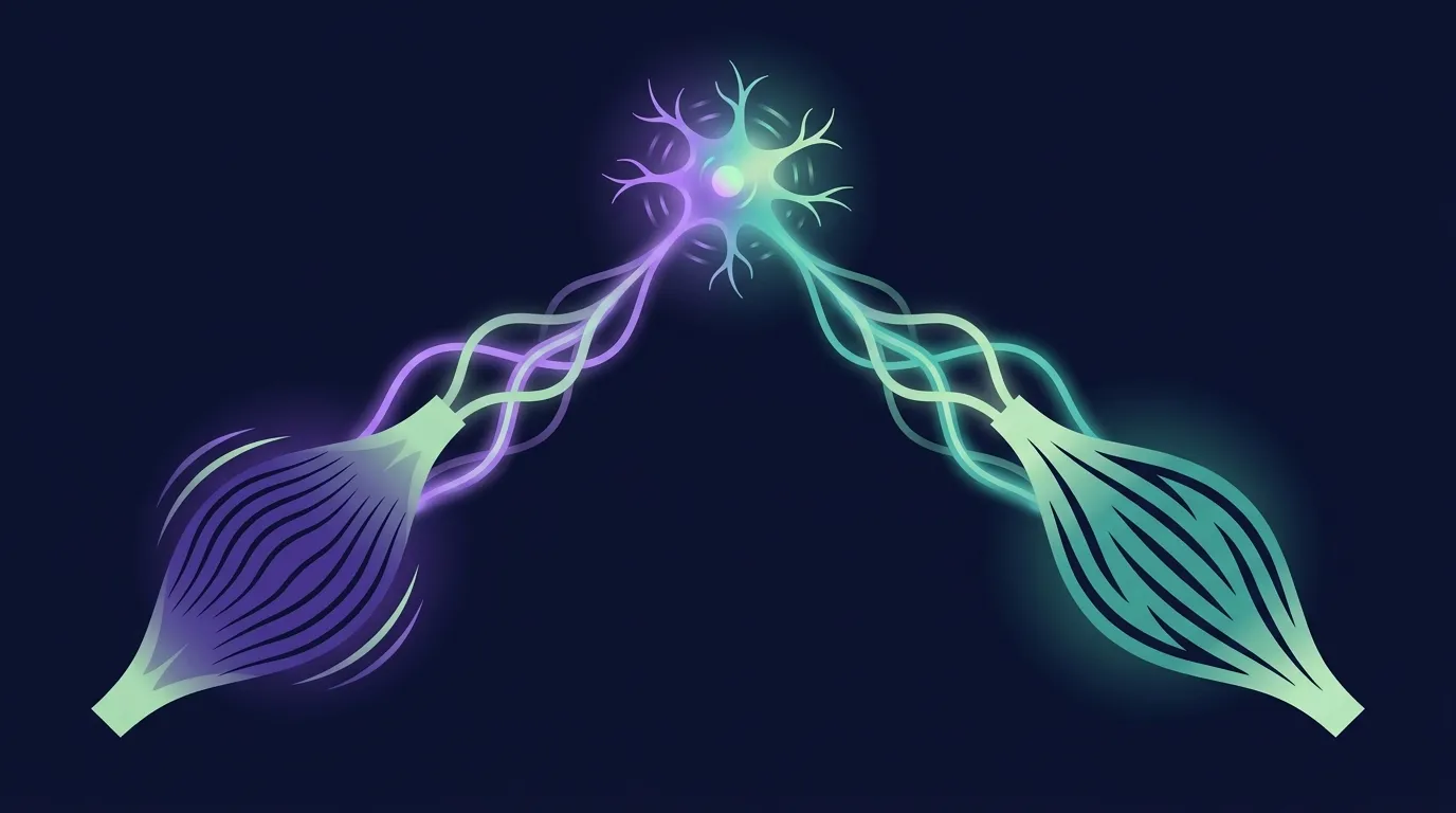 Conceptual illustration showing the AMPK pathway in muscle releasing BDNF during aerobic exercise and the mTOR pathway in muscle releasing BDNF during resistance exercise both converging on neurons in the brain