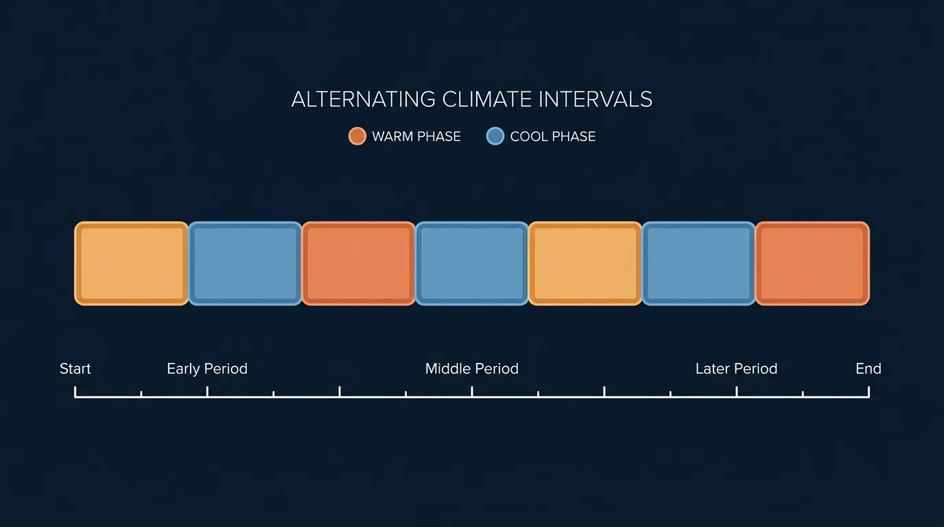 Conceptual visualization of a contrast water therapy protocol timeline alternating one minute of hot water immersion with one minute of cold water immersion for a total session of ten minutes