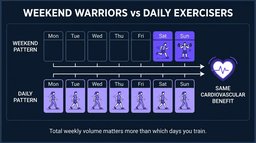 Weekend Warrior Workouts: What the Research Actually Shows
